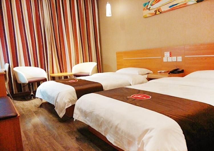 Thank Inn Chain Hotel Shanxi Shangluo Shanyang Nanxin Street Exteriér fotografie