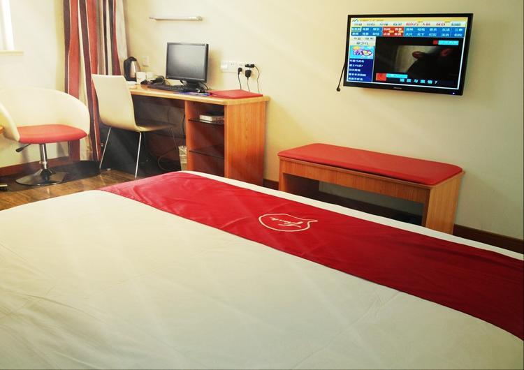 Thank Inn Chain Hotel Shanxi Shangluo Shanyang Nanxin Street Exteriér fotografie