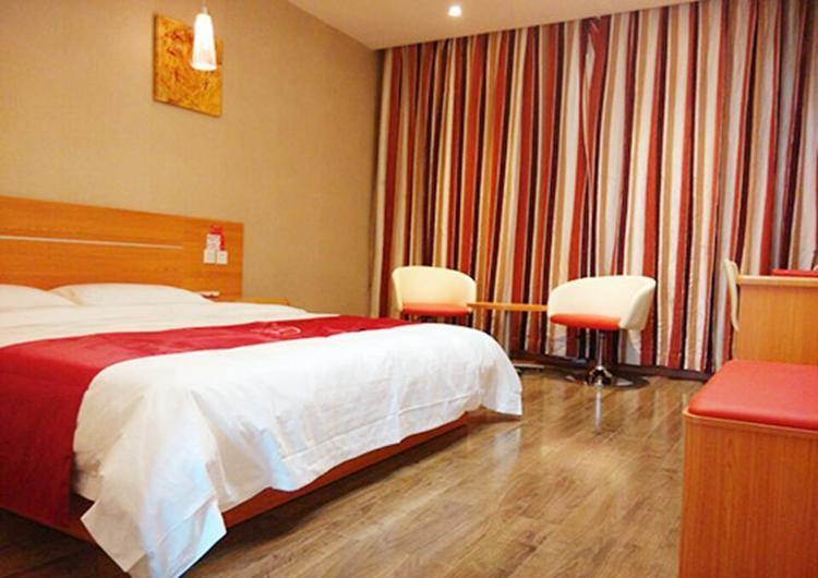 Thank Inn Chain Hotel Shanxi Shangluo Shanyang Nanxin Street Exteriér fotografie